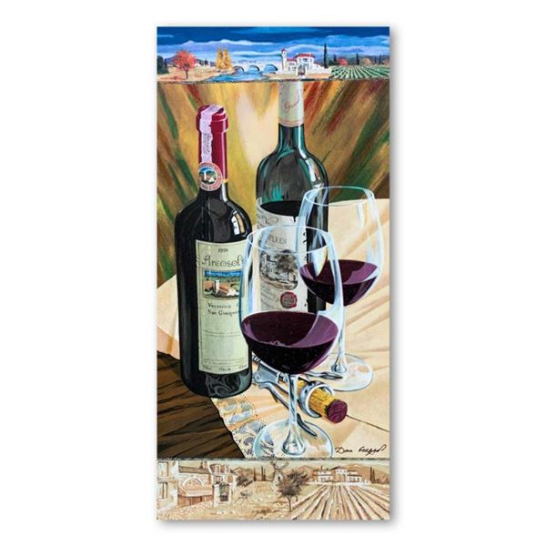 Dima Gorban, "Celebration" Hand Signed Limited Edition Serigraph on Paper with Letter of Authenticit