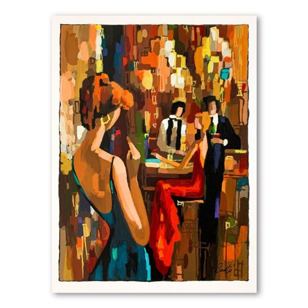 Nelly Panto,  Late Romance  Hand Signed Limited Edition Serigraph on Paper with Letter of Authentici