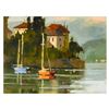 Image 1 : Marilyn Simandle, "Varenna" Limited Edition on Canvas, Numbered and Hand Signed with Letter of Authe