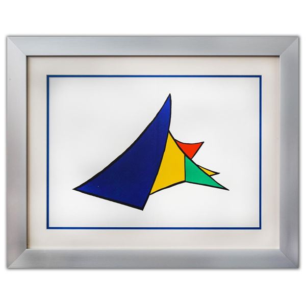 Alexander Calder- Lithograph "DLM141 - Chasse neige"