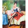 Image 2 : Taras Sidan- Original Giclee on Canvas "Before The Date"