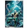 Image 1 : DC Comics, "Aquaman #18" Numbered Limited Edition Giclee on Canvas by Paul Pelletier with COA.