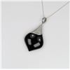 Image 3 : Fabulous Black Onyx and Diamond Pendant