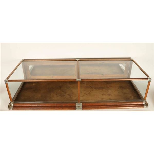 Vintage Wood Framed Display Case
