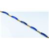 Image 2 : Rich Blue Lapis Lazuli Bracelet