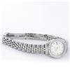 Image 9 : Rolex Ladies Stainless Steel Silver Diamond 26MM Oyster Perpetual Datejust