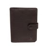 Image 1 : Louis Vuitton Black Epi Leather Agenda PM Wallet