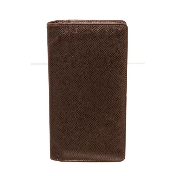 Louis Vuitton Black Leather Brazza Wallet