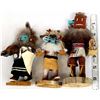 Image 14 : 3 Native American Navajo Kachinas