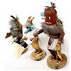 Image 1 : 3 Native American Navajo Kachinas