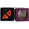 Image 2 : Hand Blown Dicharoic Glass Monarch Butterfly