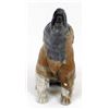 Image 3 : Zuni Picasso Marble Wolf Fetish by Herbert Him, Sr.