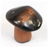 Image 2 : 2003 Santa Clara Pottery Toadstool by J. Baca