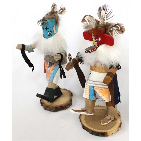 2 Native American Navajo Kachinas