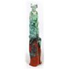 Image 2 : Zuni Carved Turquoise Corn Maiden by Ron Laahty