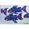 Image 2 : 2 Northwest Coast Style Acrylic Paintings