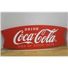 Image 1 : Wooden Coke Sign Raised Letters