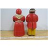 Image 2 : Folklore Collection Figurine Salt & Pepper Shakers Aunt Jemima & Uncle Moses
