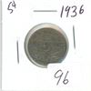 Image 1 : 1936 Canadian 5¢