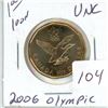 Image 1 : 2006 Canadian $1.00 Lucky Olympic loonie unc