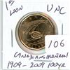 Image 1 : 1909-2009 100 year Montreal Canadiens unc.