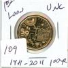 Image 1 : 2011 100 year parks Canadian $1.00 loonie