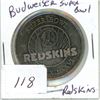 Image 1 : NFL Budweiser token Superbowl Redskins