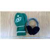 Image 1 : Sask Rider Woolen Mitts & Ear Muffs (Gift-Never Used)