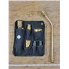 Image 1 : Brass Quick Change Garden Hose Control & (6) attachments - A flower gardener's dream