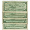 Image 2 : 4 - 1954 - $1.00 Notes (3  -Beattie/Rasminski) (1-Lawson/Bouey)