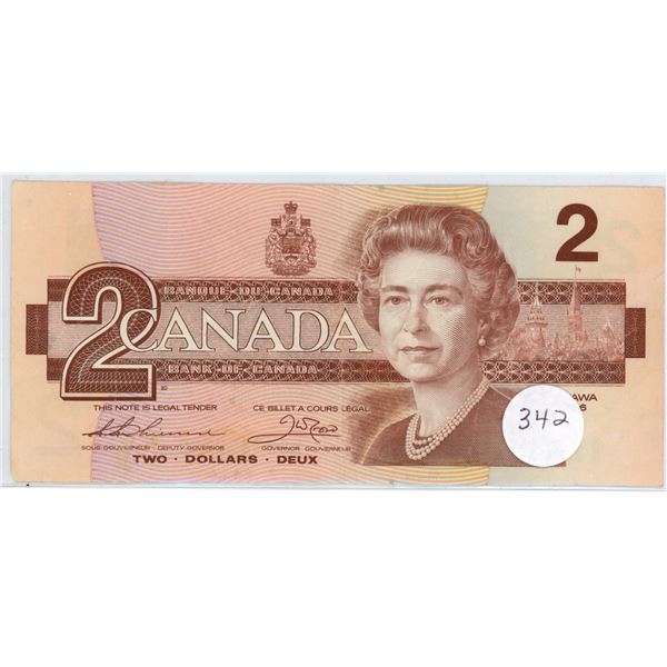 1986 - $2.00 Note -BGB7622740