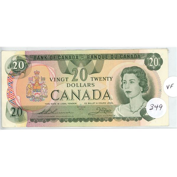 1979 - $20.00 Note  - #56873960110 - VF
