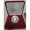 Image 2 : 1900-2002 - Queen Mother Commemorative British 28.28 gm Silver 5 lb coin