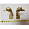 Image 1 : Brass book ends (ducks)