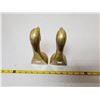 Image 2 : Brass book ends (ducks)