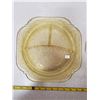 Image 2 : 2 Depression glass divided plates - Madrid & Princess
