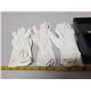 Image 2 : Ladies dress - 1920's & glove box with 3 pairs of gloves