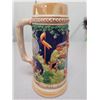Image 4 : heavy West Germany beer mug - 8.5" tall