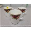 Image 1 : Three 'Old Country Rose' Royal Albert coffee mugs