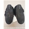 Image 4 : Ladies black moccasins, new, size 10 - Made in Canada
