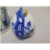 Image 2 : Delft Christmas ball ornament in tin