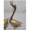 Image 3 : Pair of brass geese ornaments