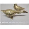 Image 4 : Pair of brass geese ornaments