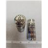 Image 2 : Cobalt blue/silver salt & pepper shakers