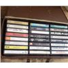 Image 3 : large lot of  cassettes in cases popular artists in cases Johnny Cash Folsom Prison