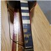 Image 13 : cowboy guitar 24 1/2" scale approx with custom made hard wood case, well played guitar