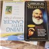 Image 4 : 6 self healing and spiritual VCR tapes and book
