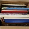 Image 1 : box of hardcover books book lot from estate