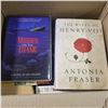 Image 3 : box of hardcover books book lot from estate