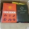 Image 1 : box of hardcover books book lot from estate